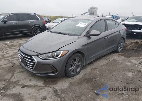 2018 Hyundai Elantra Value Edition из США, поврежденный, VIN 5NPD84LF4JH312571